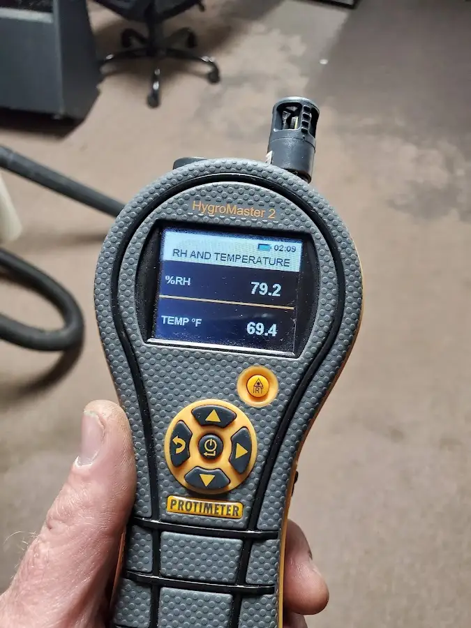 Moisture meter humidity assessment for Fire & Smoke Damage Restoration in Lombard